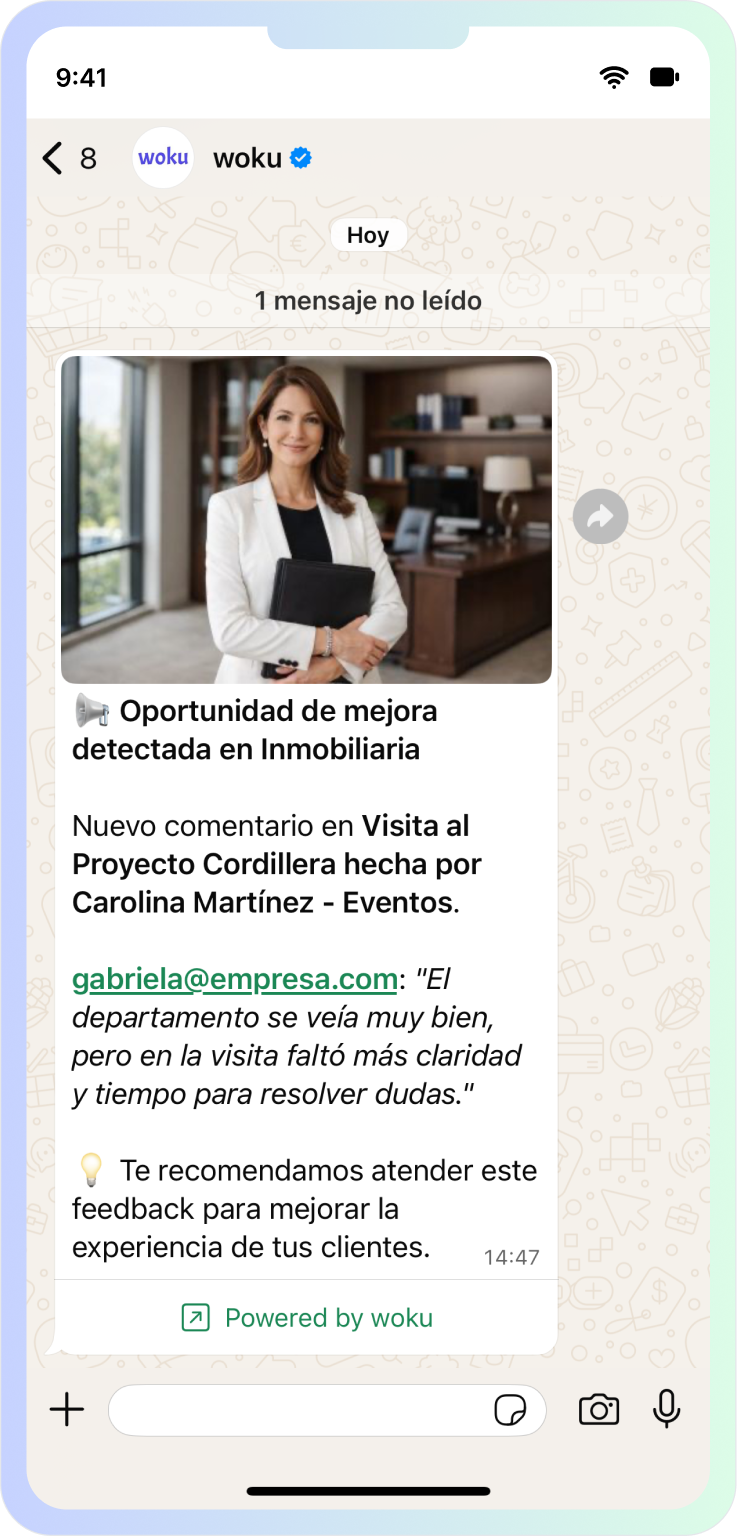 Notificaciones WhatsApp