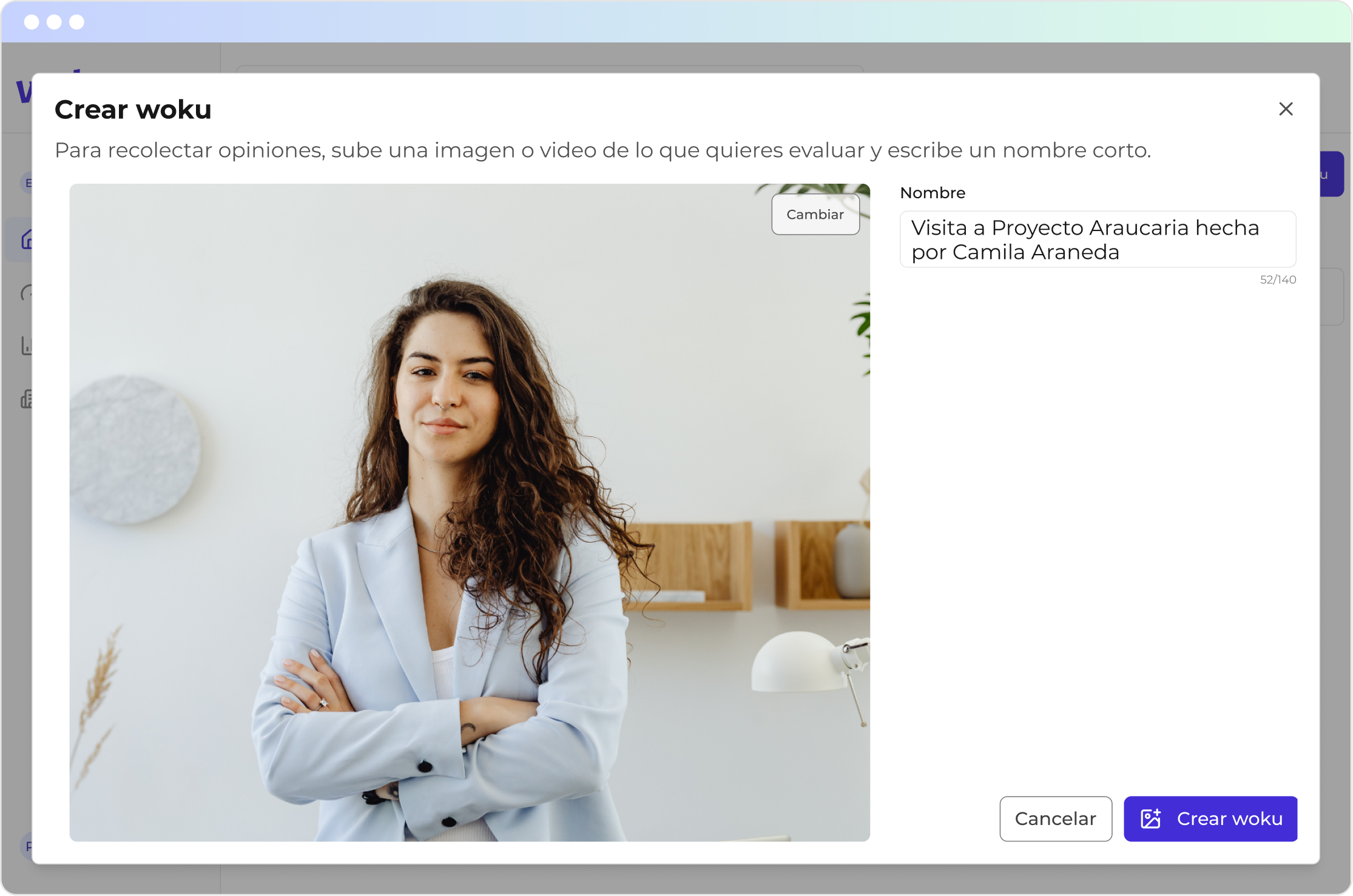 Paso 1: Crear woku para una propiedad