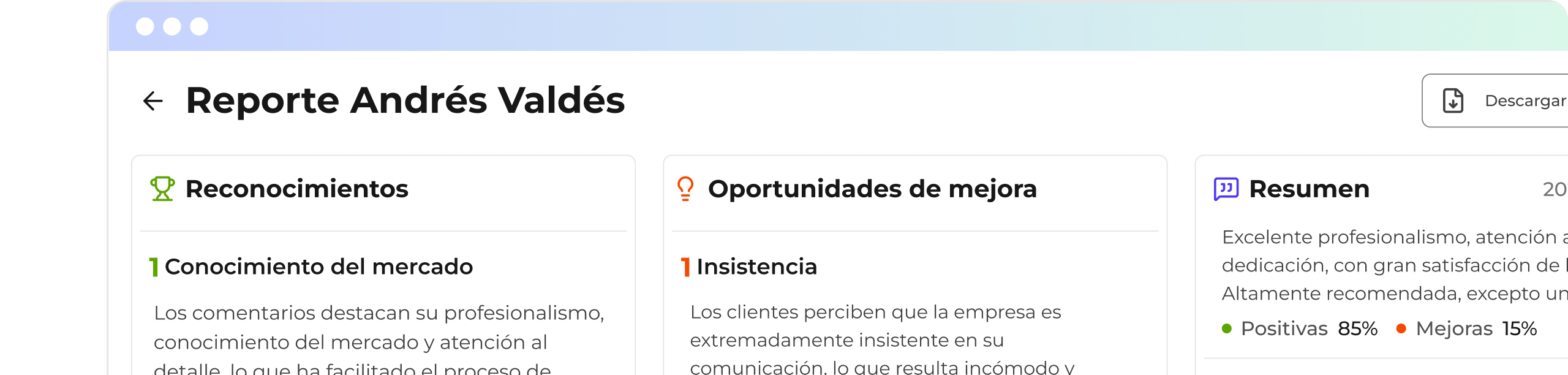 Reporte de woku para inmobiliarias